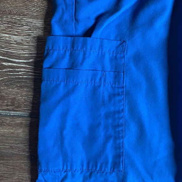 Men’s Medium Cherokee Scrub Pants Royal Blue - Picture 3 of 6